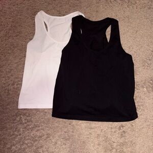 Black and White Women's Tank Tops